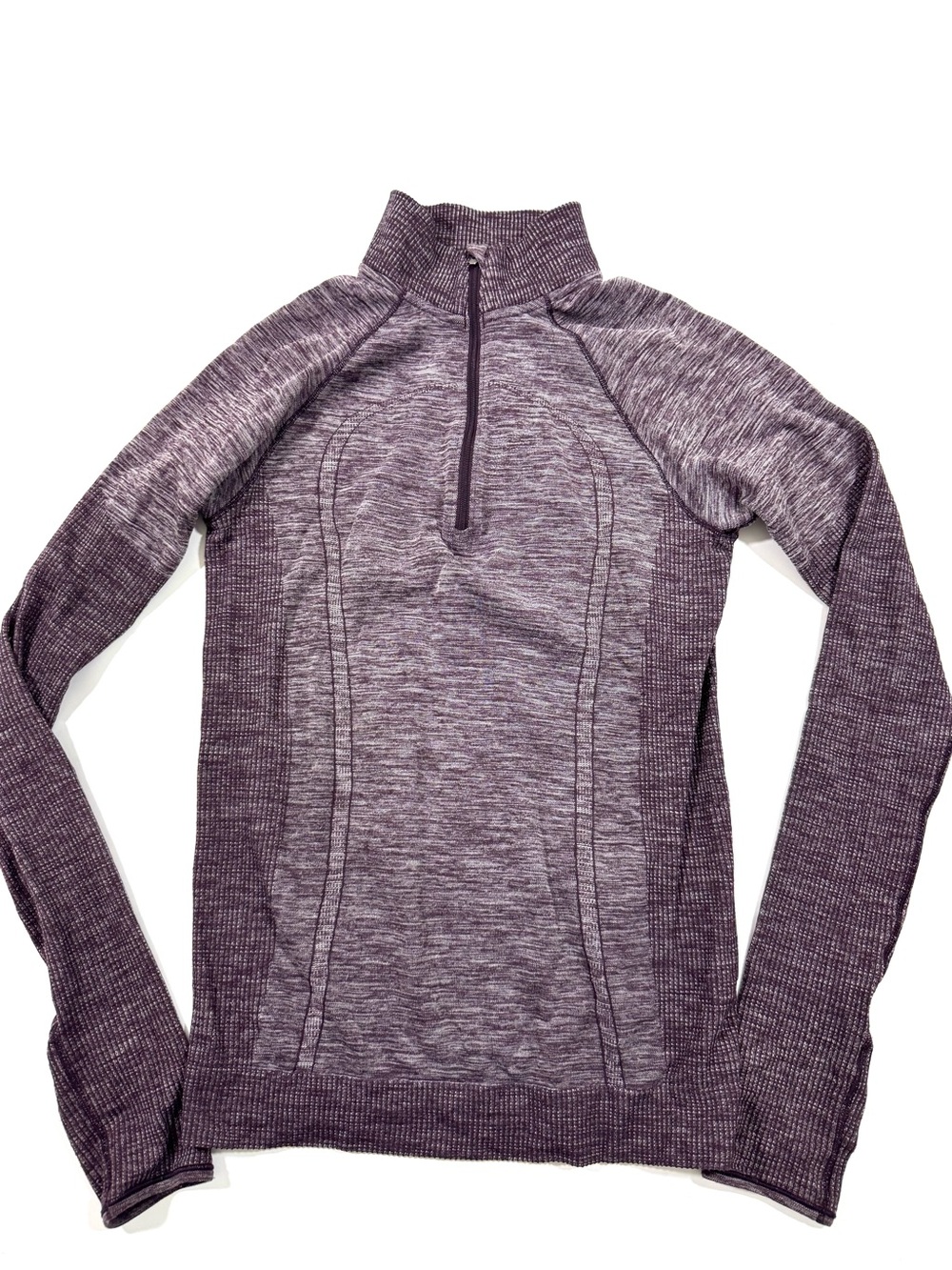 Lululemon Swiftly Wool Blend Half Zip Shirt